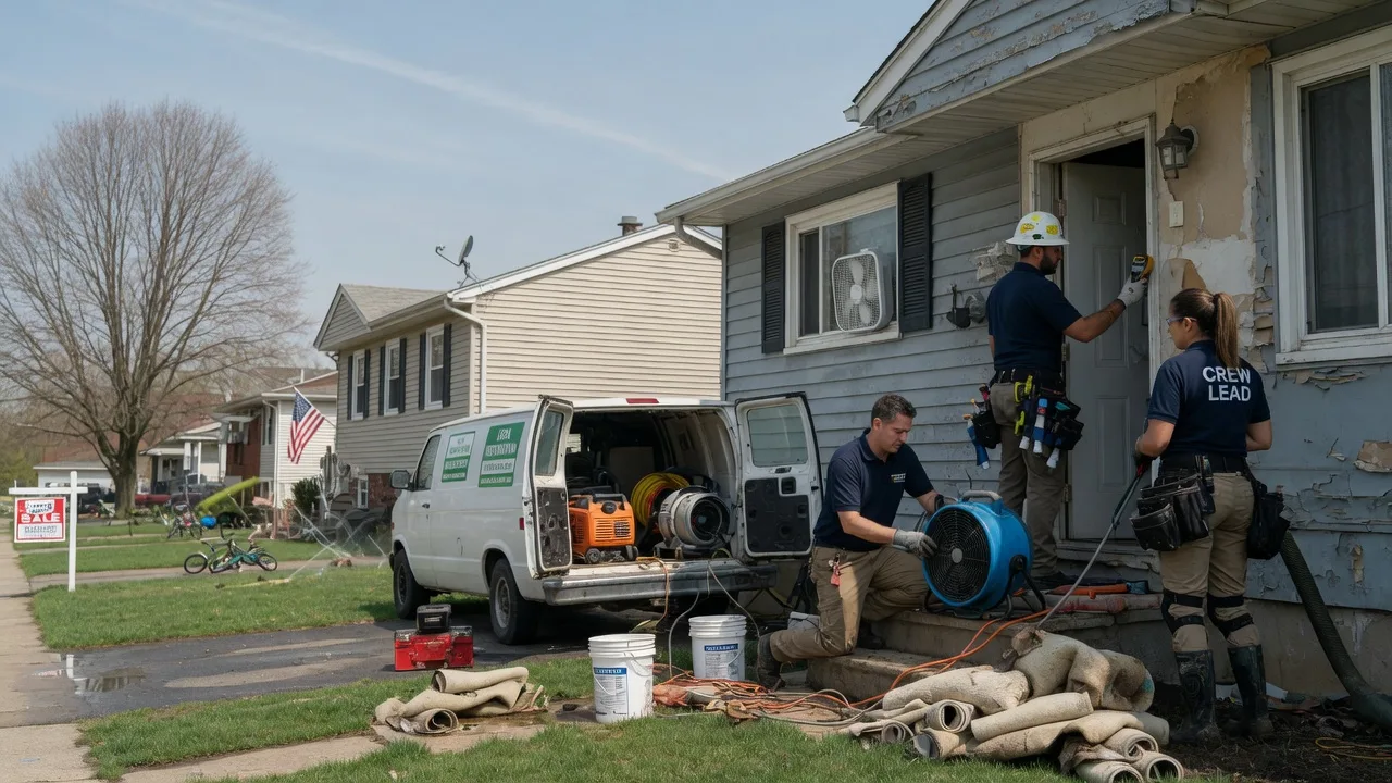 Flood Cleanup in Ridgeway, OH near me